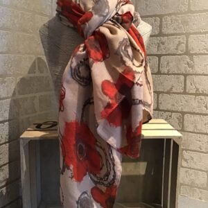 RED EMILY SCARF